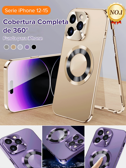 Funda de teléfono de metal completo