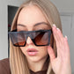 🕶️✨ Gafas de Sol Lente Enteriza Gran Formato – Visión Panorámica, Protección UV400 y Look Futurista y Chic 👽💫