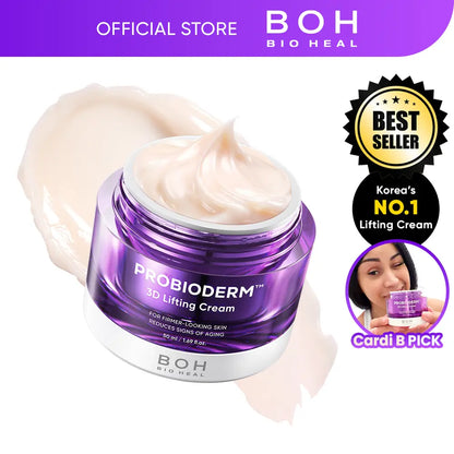 Crema 3D reafirmante y lifting para rostro y cuello