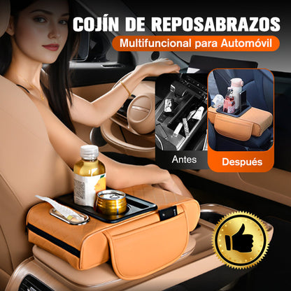 🏆【1º en Accesorios para el coche】🚗💺Almohadilla multifuncional para reposabrazos – ¡Comodidad y práctica en tu auto!