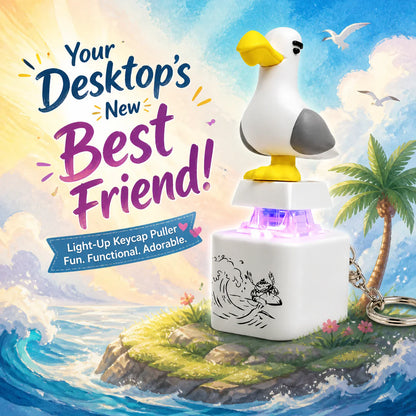 Llavero electrónico Mine Bird con activación por voz y luz