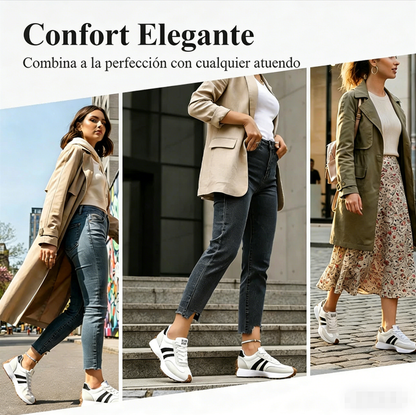 👟 Tenis Chunky Casual Antiderrapantes para Mujer – Suela Plataforma 4cm, Estilo y Comodidad Todo el Día ✨💖