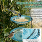 🐦 Comedero para Pájaros Estilo Vintage con Bañera – Fácil de Colgar y Llenar, Ideal para Petirrojos y Herrerillos Azules 🏡✨