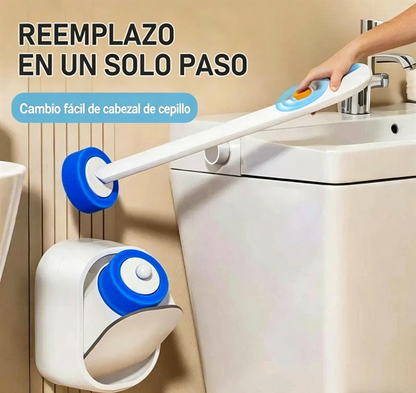 ⏰🔥 ¡Oferta Limitada 50% OFF! 🚽 Kit de Cepillo para Inodoro Desechable con Repuestos – Limpieza Fácil, Higiénica y Sin Esfuerzo ✨🧼