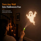 🎃🔦 Mini Proyector de Dedos Halloween – Luces con Patrones Fantasmales, Bolsillo y Diversión para Niños y Fiestas de Terror ✨👻