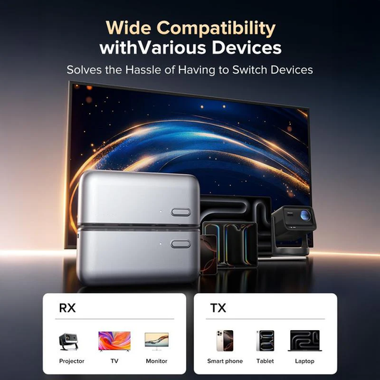 🔥Tiempo limitado 50% de descuento🔥  Mini dispositivo inalámbrico de duplicación de pantalla 1080P
