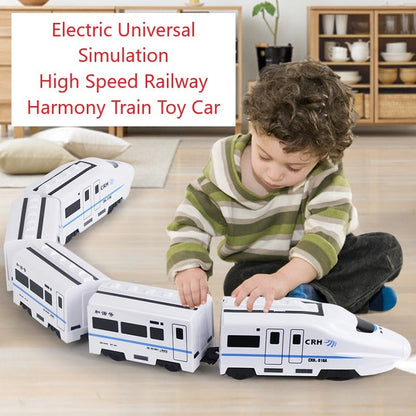 🔥Tren eléctrico universal de simulación de alta velocidad Harmony Train Toy