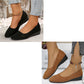 Elegantes zapatos de cuña con tacón bajo antideslizantes y ligeros