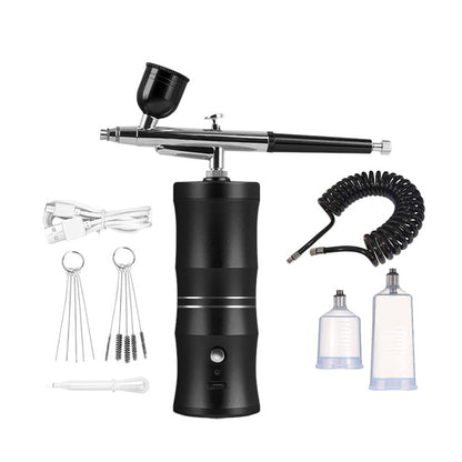 Kit eléctrico de cepillo de aire con compresor