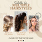 💨✨ Clips Invisibles de Volumen – Levanta el Cabello Liso al Instante, Sin Resbalarse y Totalmente Ocultos bajo el Peinado 🕶️💁‍♀️