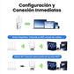 🔥 Amplificador WiFi 2026, 1200Mbps Banda Dual (5GHz/2.4GHz), Amplificador de Señal, Cubre 10,000 pies² y 50 Dispositivos, Repetidor con Puerto Ethernet.