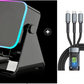 💎 ¡50% DE DESCUENTO! Soporte 5 en 1 con Altavoz Inalámbrico 💎 Audio por Inducción, Soporte para Teléfono y Luz Ambiental