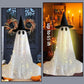 👻 50% OFF ✨ Decoración Gigante de Fantasma 5.4ft – Brillo LED, Se Mantiene de Pie y Espanta a Todos en Halloween 🕯️🎃