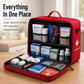 💊🎒 Bolsa Médica Portátil Gran Capacidad – Organiza Pastillas, Vitaminas y Botiquín Completo para Casa o Viaje 🏠✈️