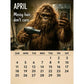 🦶📅 Calendario 2027 Pie Grande – Vida Cotidiana Divertida, Ilustraciones Únicas y Risas Todo el Año 🌲😂