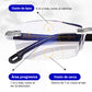 🔥Nuevas gafas de lectura de doble uso antiazules de alta dureza de zafiro✨