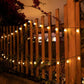 🔥    Cadena de luces LED impermeables alimentadas por energía solar para exteriores