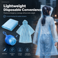 🌧️🧥 Impermeable Desechable de Bolsillo – Sálvate de Lluvias Inesperadas, Ligero, Compacto y Siempre Listo en tu Mochila 🎒✨