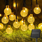 🔥    Cadena de luces LED impermeables alimentadas por energía solar para exteriores