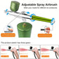 Kit eléctrico de cepillo de aire con compresor