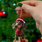 ⏳🔥 ¡50% DE DESCUENTO POR TIEMPO LIMITADO! ⏰🎄 Adornos navideños con forma de cachorro 🐕🎁
