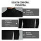 Camiseta de manga larga para hombre con cuello alto y corte ajustado - COMPRA 3 ENVÍO GRATIS
