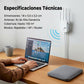 🔥 Amplificador WiFi 2026, 1200Mbps Banda Dual (5GHz/2.4GHz), Amplificador de Señal, Cubre 10,000 pies² y 50 Dispositivos, Repetidor con Puerto Ethernet.