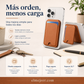 Soporte magnético para teléfono con tarjetero