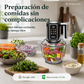 🥩⚡ Picadora Eléctrica Gran Capacidad – Carne Picada en Segundos, Potente y Súper Rápida 🥟🔥