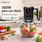 🥩⚡ Picadora Eléctrica Gran Capacidad – Carne Picada en Segundos, Potente y Súper Rápida 🥟🔥