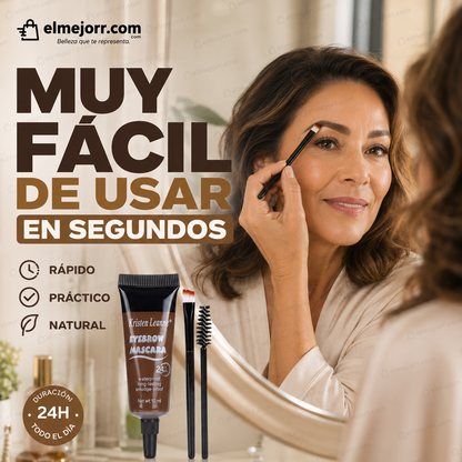 🖌️🌸 Plumón Tatuaje de Cejas – Aplicador Preciso de Punta Fina, Resistente al Agua y al Sudor, Ideal para Piel Grasa y Natación 🏊‍♀️🎀