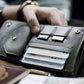 Cartera de Cuero con Bloqueo RFID para Tarjetas