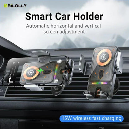⏰️¡35% de descuento por tiempo limitado!📱Nuevo soporte inalámbrico de carga rápida para coche