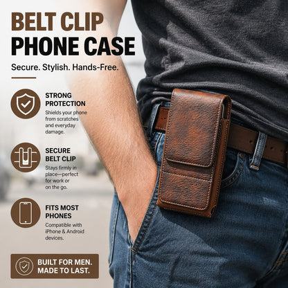📱🔥 ¡OFERTA 50% OFF! Funda Portátil para Teléfono con Cinturón – Protección Segura y Acceso Rápido para Trabajo y Uso Diario ✨