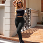 🔥Leggings de entrenamiento moldeadores de control de abdomen de cintura alta🎁