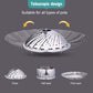 Utensilios de cocina plegables y telescópicos para cocinar al vapor