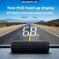 🚗🛰️ Velocímetro HUD GPS Digital – Pantalla Reflejada en el Parabrisas, Velocidad Precisa y Conducción Más Segura sin Desviar la Vista 👀⚡