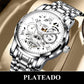 🎄Rebajas de Navidad 41 % DE DESCUENTO🔥Reloj mecánico automático esqueleto sumergible para hombre