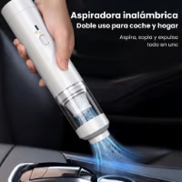 🚗✨ Aspirador Inalámbrico para Coche de Alta Potencia – Limpieza Profunda y Rápida para Tu Vehículo 💨🔋