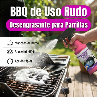 🔥🍢Spray desengrasante potente para parrillas de acción rápida