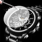 🎄Rebajas de Navidad 41 % DE DESCUENTO🔥Reloj mecánico automático esqueleto sumergible para hombre
