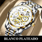 🎄Rebajas de Navidad 41 % DE DESCUENTO🔥Reloj mecánico automático esqueleto sumergible para hombre