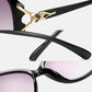 Gafas de sol de moda de gran tamaño para mujer