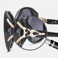 Gafas de sol de moda de gran tamaño para mujer