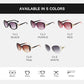 Gafas de sol de moda de gran tamaño para mujer