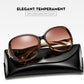 Gafas de sol de moda de gran tamaño para mujer
