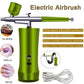Kit eléctrico de cepillo de aire con compresor