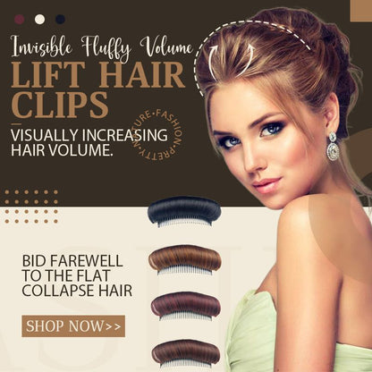 💨✨ Clips Invisibles de Volumen – Levanta el Cabello Liso al Instante, Sin Resbalarse y Totalmente Ocultos bajo el Peinado 🕶️💁‍♀️