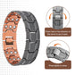 Brazalete Magnético de Cobre Magnex™ – Soporte de Tres Filas para la Comodidad Articular