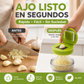 🧄✨ Picador y Prensa de Ajo Mini – Con Recipiente, Pica y Tritura en un Solo Movimiento sin Oler las Manos 🧤💨